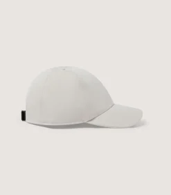 Wool Cotton Baseball Cap In Stone